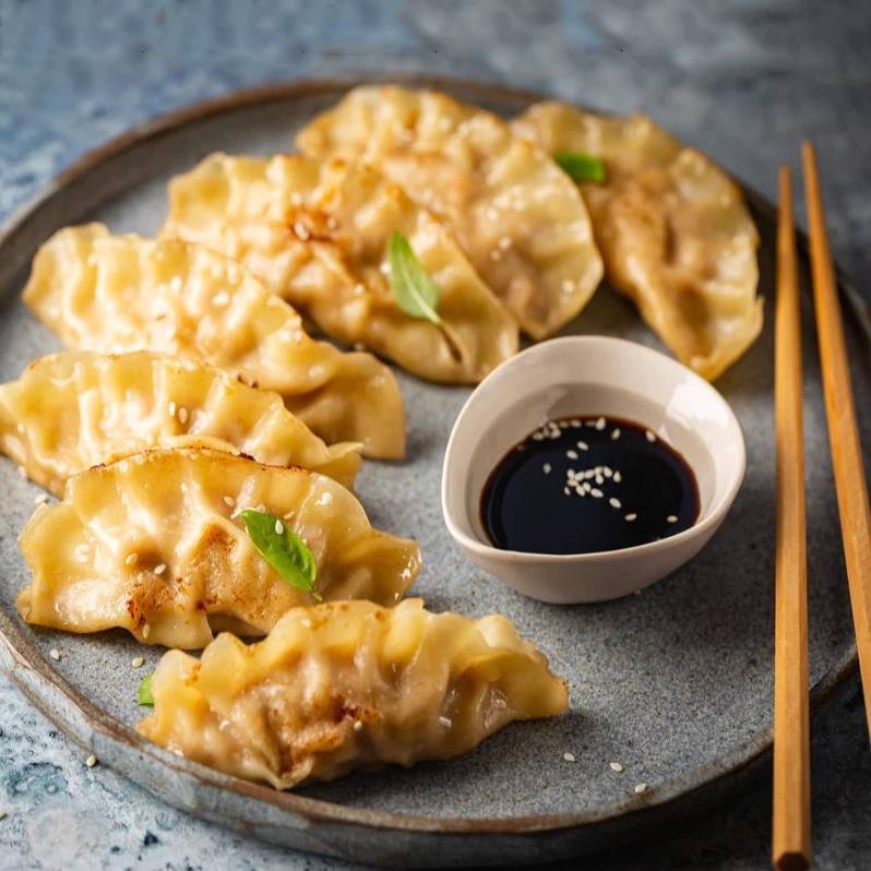 Pork Fried Dumplings 猪肉煎饺